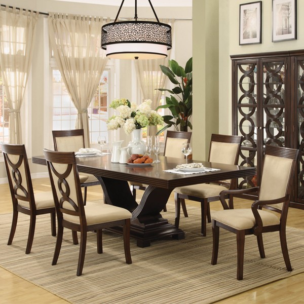 Set Meja Makan Model Klasik – KSM 008