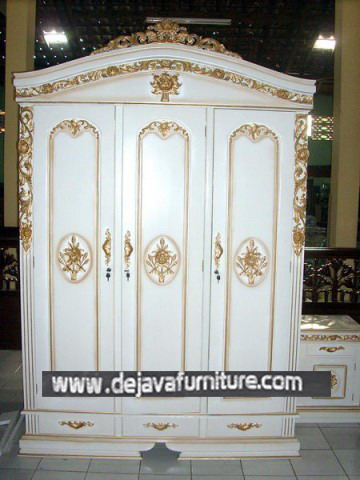 Lemari Pakaian Rahwana Pintu 3 Duco