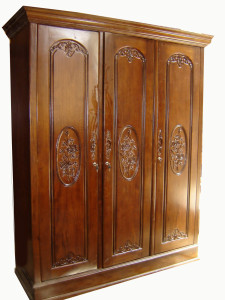 Lemari Pintu 3 Mawar