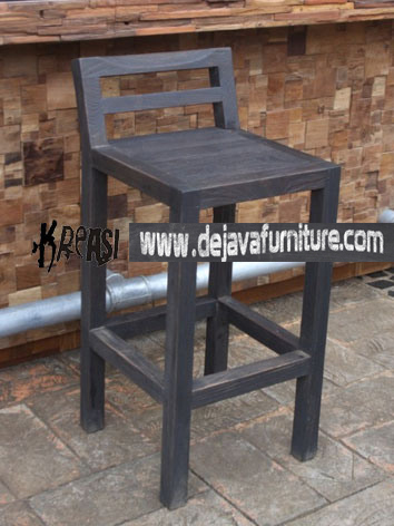 Kursi Cafe Jati Rustic