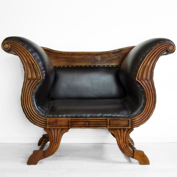 Sofa Madura 1 dudukan Kulit Asli