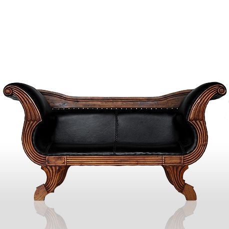 Sofa Madura 2 dudukan Kulit Asli