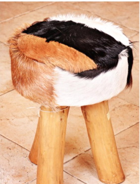 Goat Skin Furniture Flaq