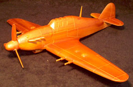 Hurricane teak miniature