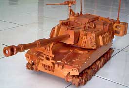 M 109 A6 Paladin Tank teak 