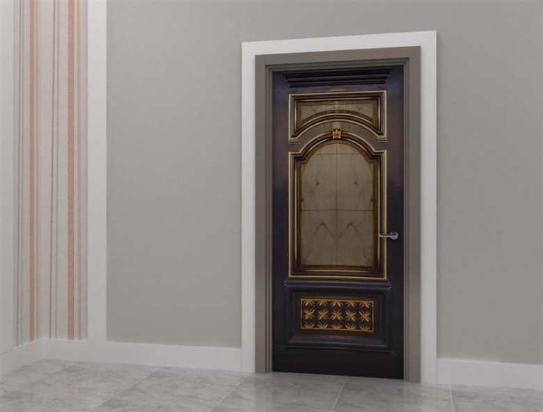 Pintu Jati teak door CORBEL DOOR