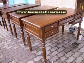 Meja Kantor Kayu Jati