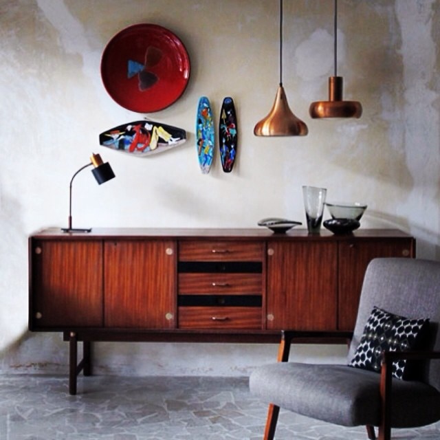 Buffet Jati Sideboard Vintage Retro Furniture 1962