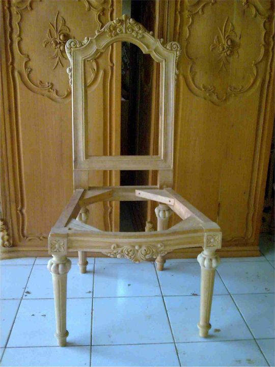 Unfinised Classic Dining Chair