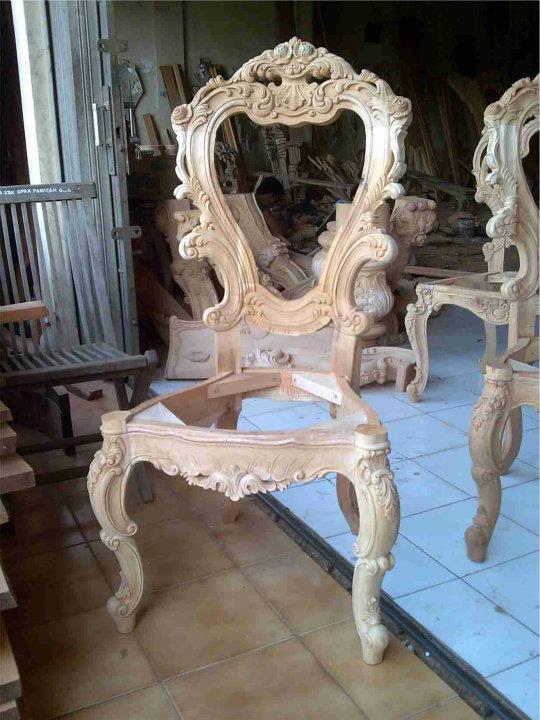 Unfinised Classic Dining Chair