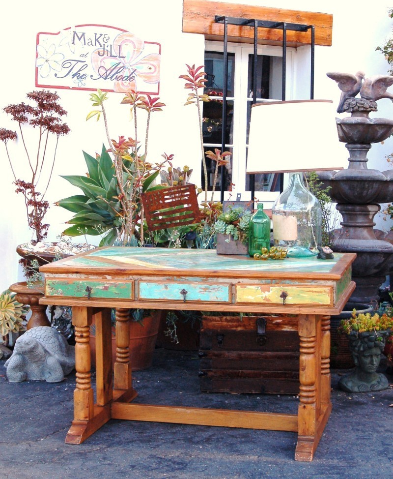 Boat Wood Desk
