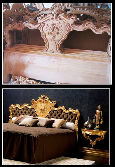 Unfinished Classic Bed Set