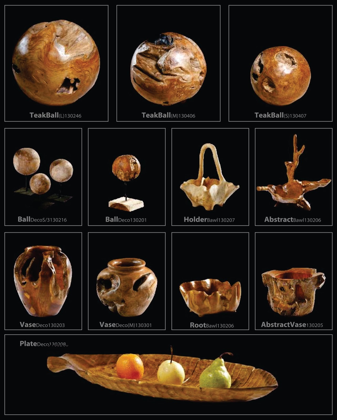Teak Ball 
