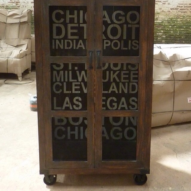 Wheels Vintage Cabinet