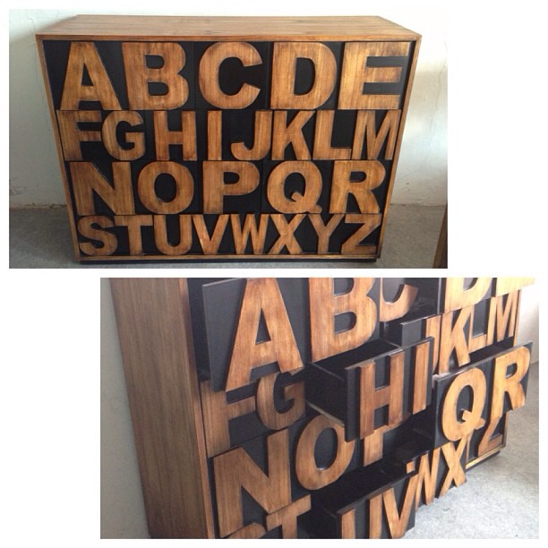 alfabet Chest Drawer