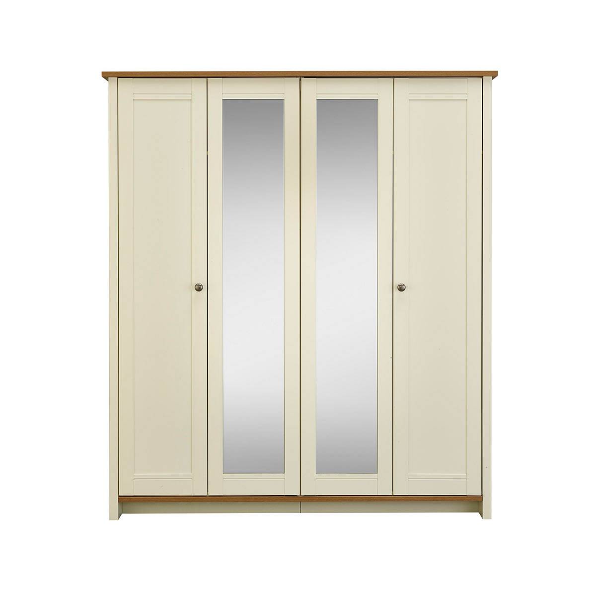Duco Lemari Pakaian Minimalis 4 Pintu Kode LP-030