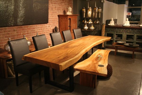 Suar Dining Table Set